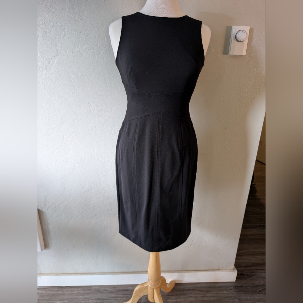 Vince Camuto Little Black‎ Dress Sz 4